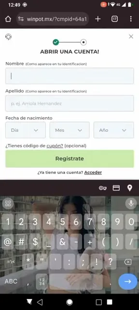 bono de bienvenida — imagen 1