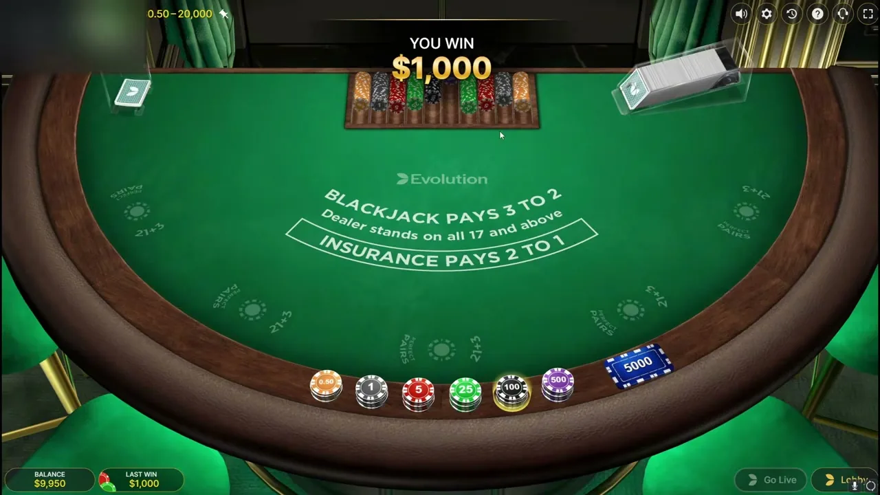 First Person Blackjack tragaperras — imagen 24